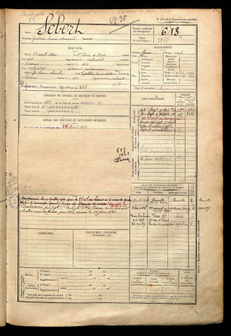 Sebert, Gustave Lucien Armand