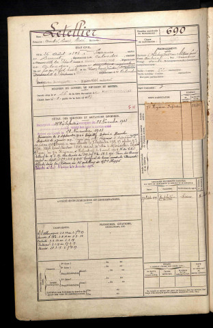 Letellier, André Louis Désiré