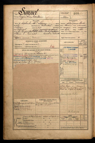 Sonnet, Eugène Lucien Edouard