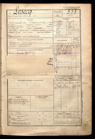 Lesecq, Bernard René Albert