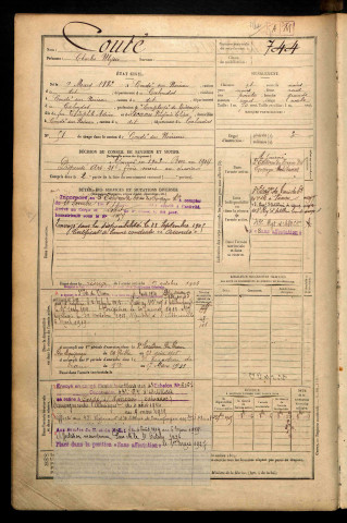 Couté, Charles Ulysse