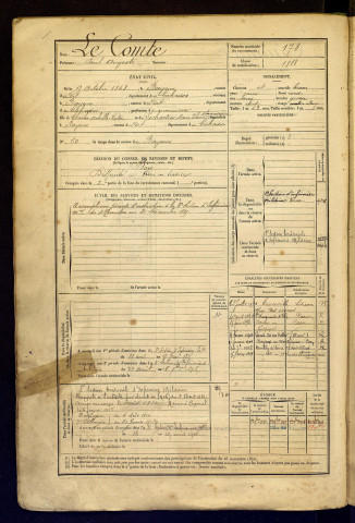 Le Comte, Paul Auguste