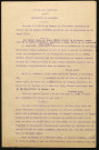 Prison : acquisitions de terrains pour la nouvelle prison (1831-1843), affaire de mitoyenneté, location provisoire du jardin, cession de l'ancienne maison d'arrêt à la ville de Bayeux (1934-1936)