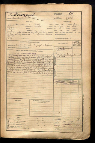 Lerenard, Denis Séraphin Antoine