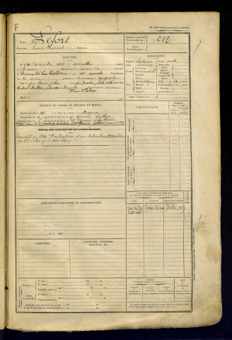 Lefort, Louis Marius