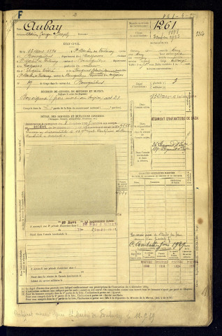 Aubay, Adrien Georges Joseph