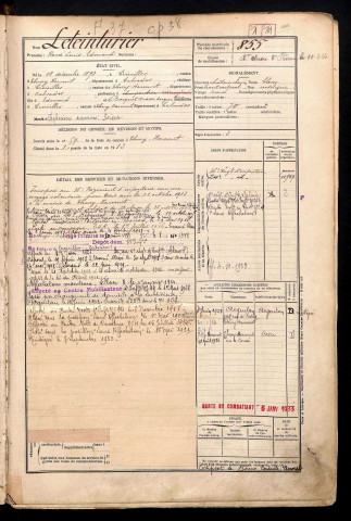 Leteinturier, René Louis Edmond