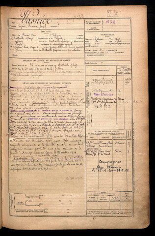 Vasnier, Eugène Fernand Joseph