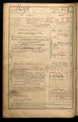 Basyn, Paul Louis Joseph