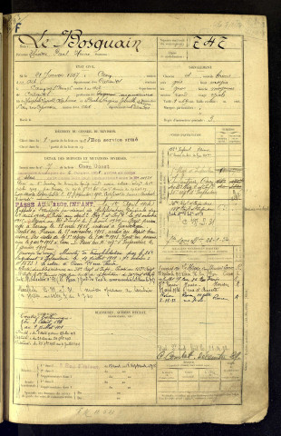 Le Bosquain, Théodore Paul Henri