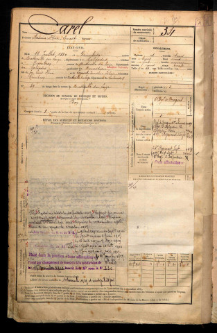 Carel, Maurice Henri Ernest