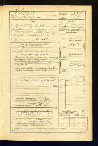 Lesecq, Pierre Charles Achille