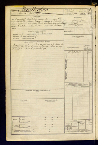 Baudechon, Armand Marie Roger