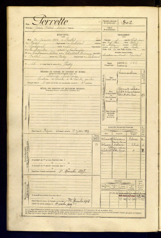 Perrette, Jean Désiré Adrien