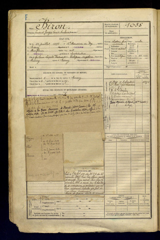 Biron, Ferdinand Georges Louis Ambroise