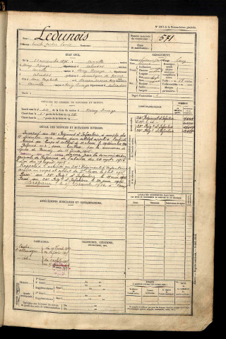 Ledunois, Emile Victor Louis