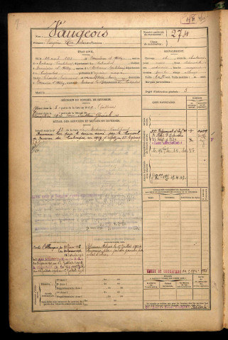 Vaugeois, Eugène Léon Edouard