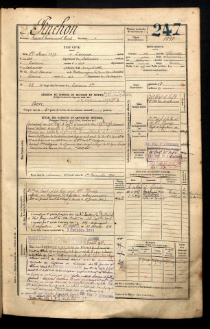 Pinchon, Raoul Emmanuel Paul