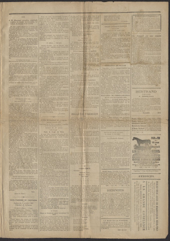 Gars de Falaise, écho de Saint-Pierre et L'indépendant de Condé, journal hebdomadaire, politique et d'annonces, littéraire, industriel, commercial et agricole (Le)