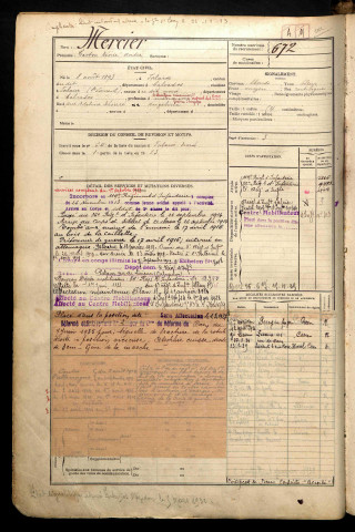 Mercier, Gaston Désiré André