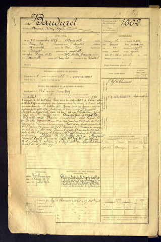 Bauduret, Maurice Adrien Eugène