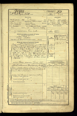 Jégu, Louis Eugène Achille