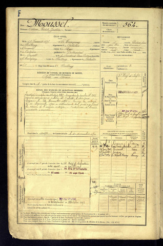 Moussel, Octave Victor Justin