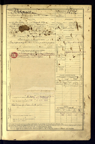 Bôquet, Georges André