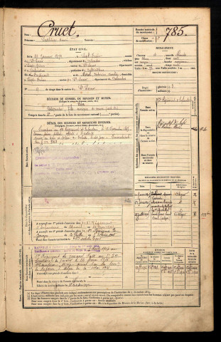 Cruet, Sosthène Henri