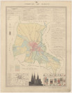 Bayeux. Carte, plan, notice, cathédrale, tapisserie