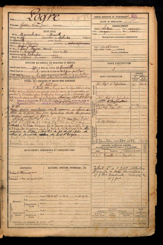 Logre, Gaston Louis Jean