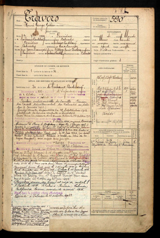 Travers, Henri Georges Gédéon