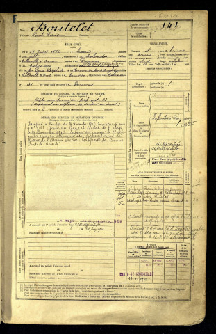 Boutelet, Paul Pierre