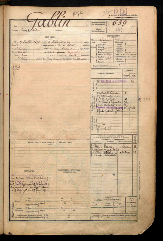 Gablin, Lucien Désiré