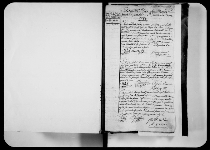 S. (1781), B.M.S. (1782-1786)