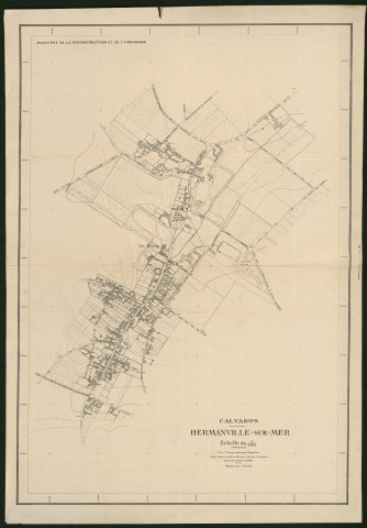Plans topographiques de Hermanville-sur-Mer