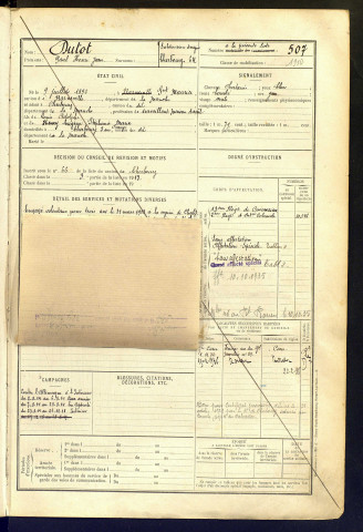 Dutot, Paul Henri Jean