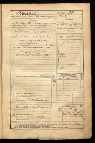 Marie, Emile Arthur Adrien