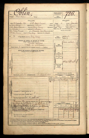 Oblin, Albert Médéric