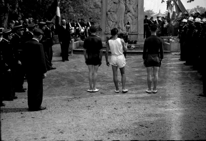 Cérémonie officielle du lancement de la Reconstruction de Falaise (photos n°72 à 76)