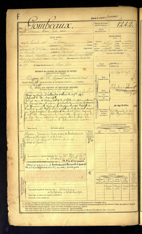 Gombeaux, Etienne Marie Jules