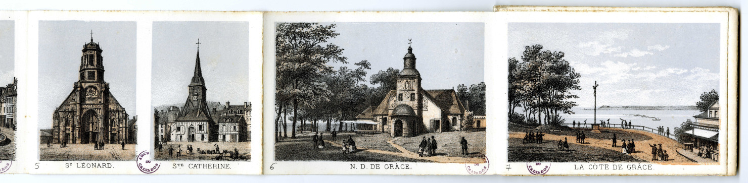 5 - (Eglise) St Léonard. (Eglise) Ste Catherine.