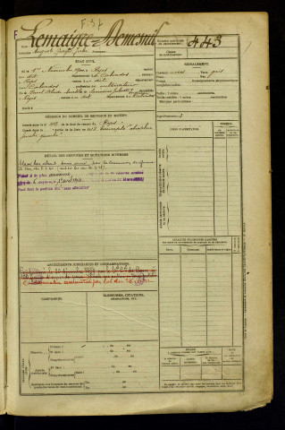 Lemaigre Demesnil, Auguste Georges Jules