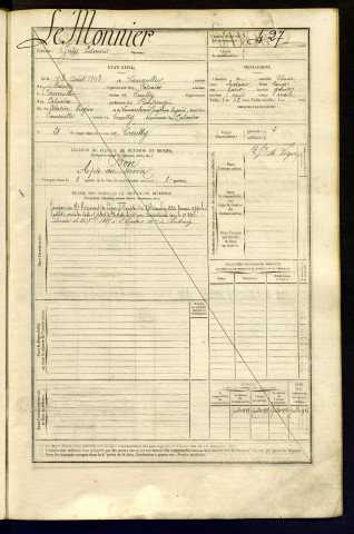 Le Monnier, Jules Edmond