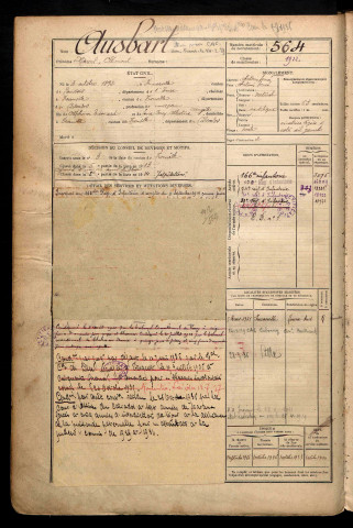 Ausbart, Marcel Clément