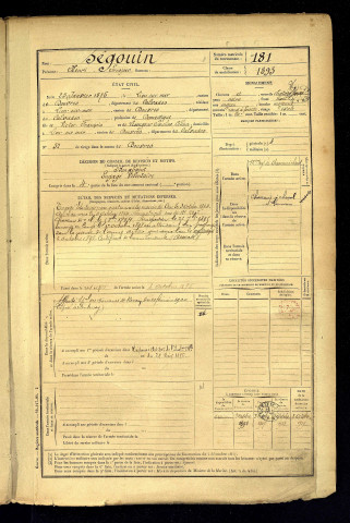 Ségouin, Henri Prosper