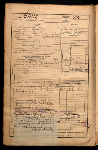 Anne, Armand Auguste