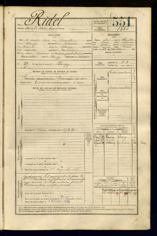 Ridel, Amand Célestin Laurent