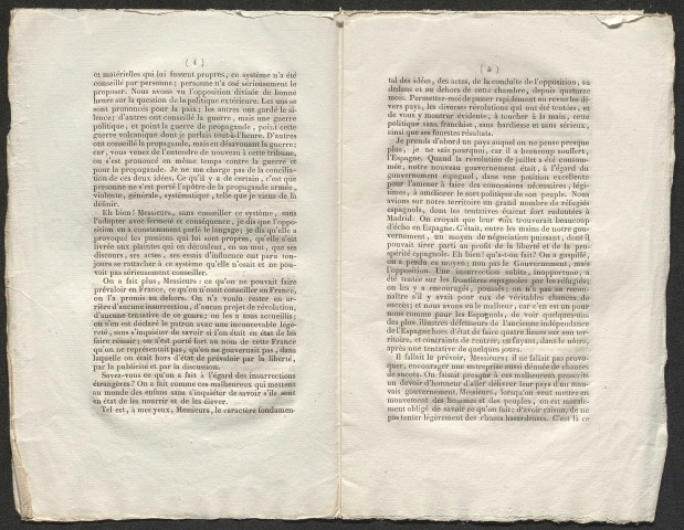 « Religion Saint-Simonienne : discutions morales, politiques et religieuses&Première partie : relations des hommes et des femmes, mariage, divorce » (Bazard, Paris, 1832, 1 brochure) ; discours de François Guizot, député du Calvados ; adresse de V. Pannier à Guizot (1831, 1839, 4 p.) ; « La France et La Russie : question d'Orient, février 1854 » (anonyme, Caen, Pagny, 1 brochure) ; « Henry Chéron, futur président des Etats-Unis d'Europe » (A. Le Baillif ; Caen, 1929, 1 brochure) ; « La Journée Industrielle » (article sur H. Chéron ; 19 mars 1932)