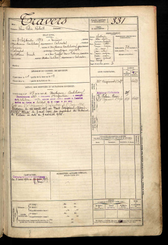 Travers, René Félix Robert